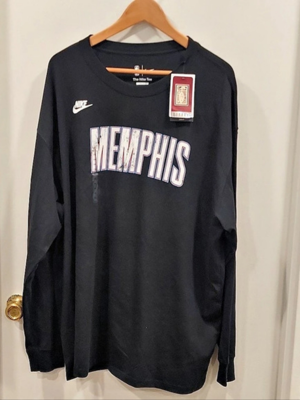 Nike NBA Memphis Grizzlies Long Sleeve Tee XXL
